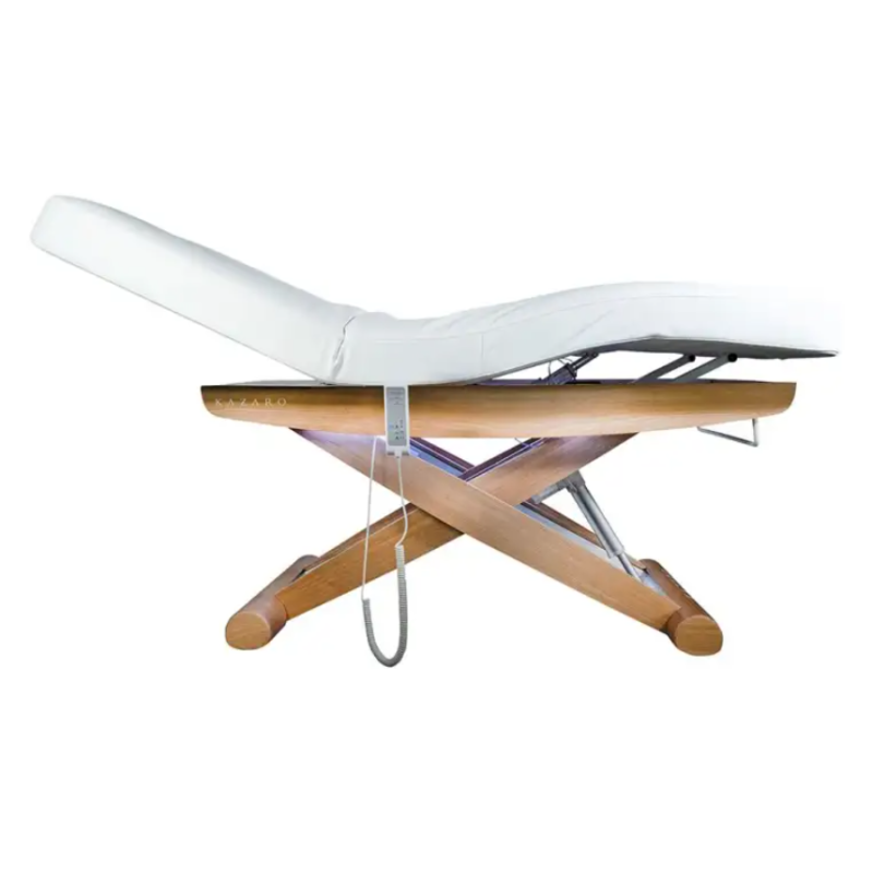 Łóżko Kosmetyczne Luna X Plus Z Podgrzewaniem - Białe -Łóżka kosmetyczne- 