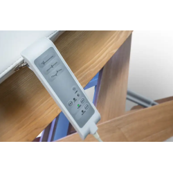 Łóżko Kosmetyczne Luna X Plus Z Podgrzewaniem - Białe -Łóżka kosmetyczne- 