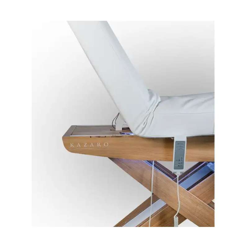 Łóżko Kosmetyczne Luna X Plus Z Podgrzewaniem - Białe -Łóżka kosmetyczne- 