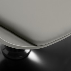 Fotel fryzjerski Grey Halo stylowy design