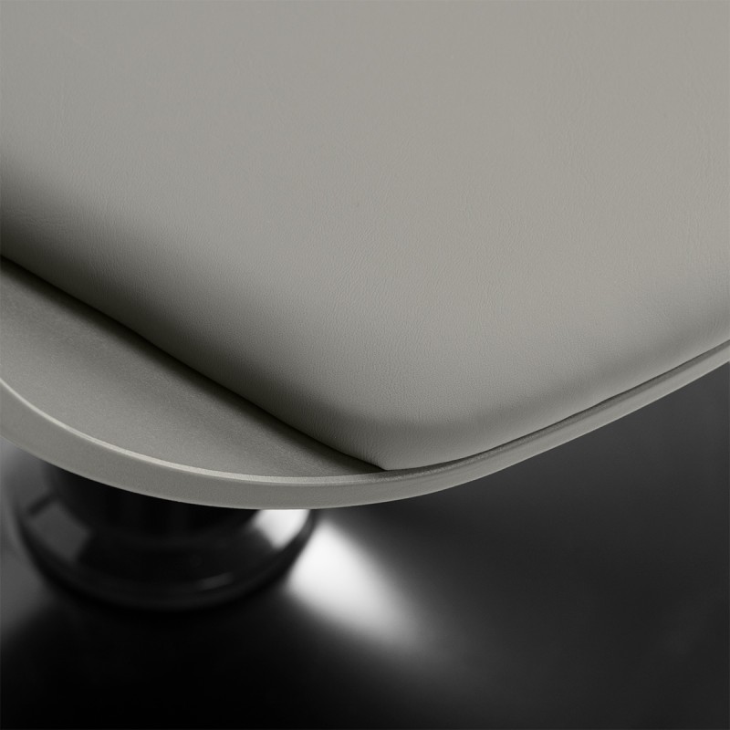 Fotel fryzjerski Grey Halo stylowy design