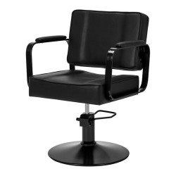 Czarna krzesło stylizacyjne Studio noir.