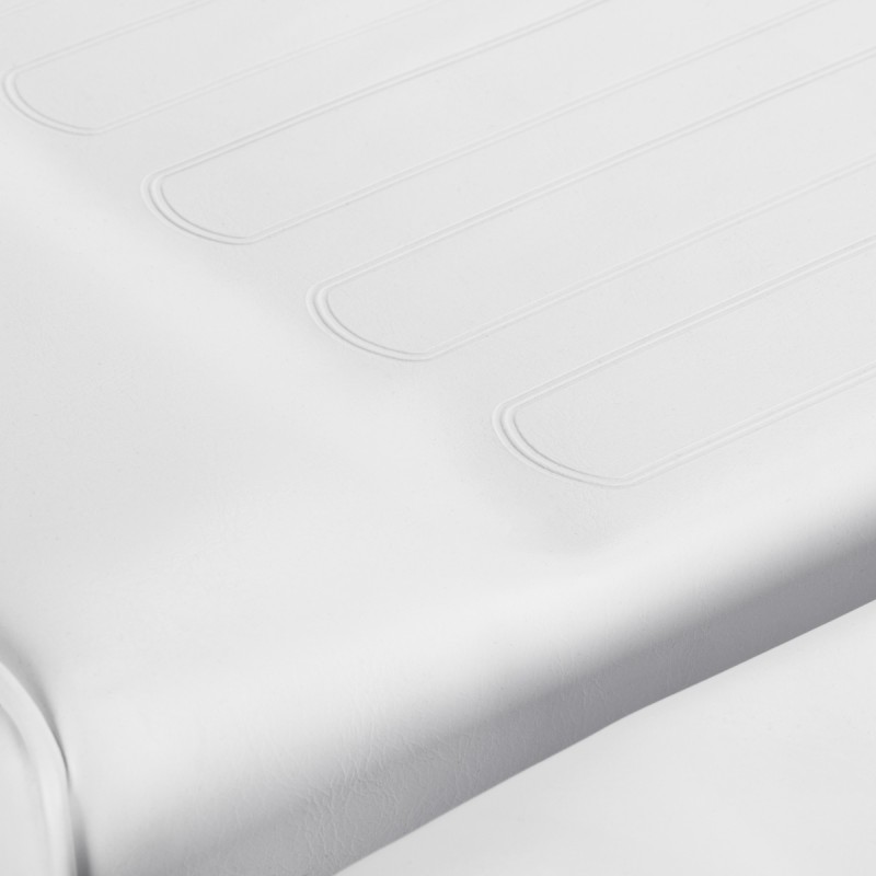 Fotel kosmetyczny 557A z kuwetami biały