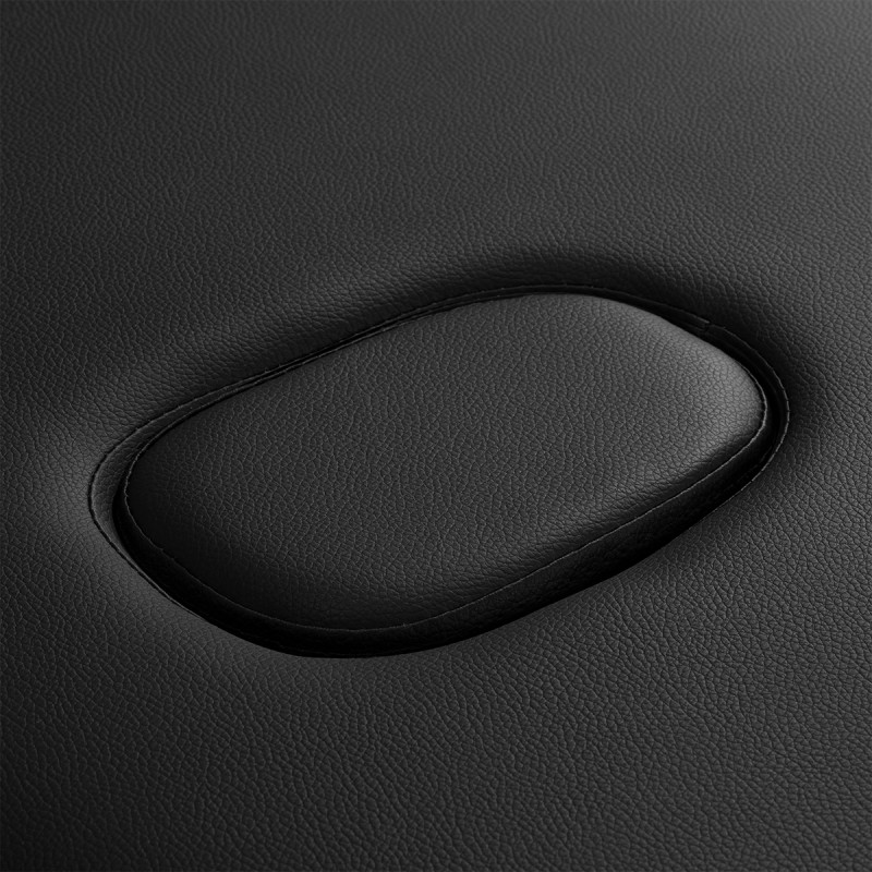 Balance stół składany do masażu aluminiowy 3 segmentowy czarny