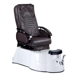 Fotel Do Pedicure Z Masażem Br-3820D Brązowy
