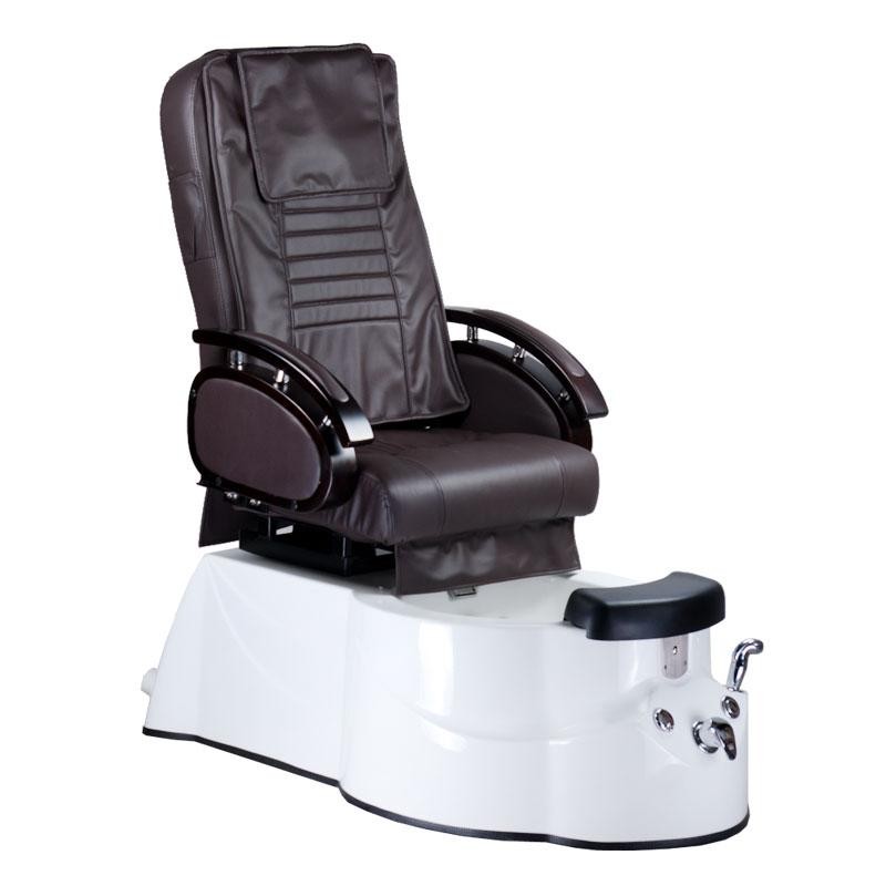 Fotel Do Pedicure Z Masażem Br-3820D Brązowy