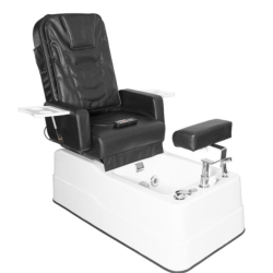 Fotel Do Pedicure Z Masażem Br-2312 Czarny -Fotele pedicure SPA- 
