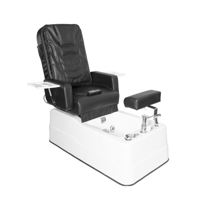 Fotel Do Pedicure Z Masażem Br-2312 Czarny -Fotele pedicure SPA- 