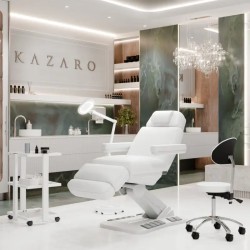 Fotel zabiegowy Eversun Elite F z podgrzewaniem Rose -Strona główna- 