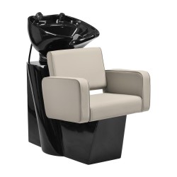 Gabbiano myjnia fryzjerska Bilbao szarobeżowy