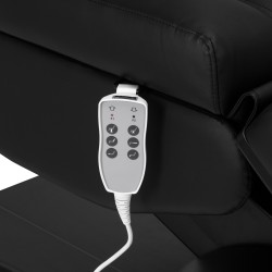 Fotel kosmetyczny Azzurro Lux 3m czarny