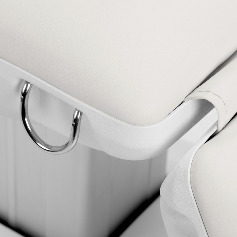 Elektryczny fotel kosmetyczny SILLON Eclipse 3 siln. biały