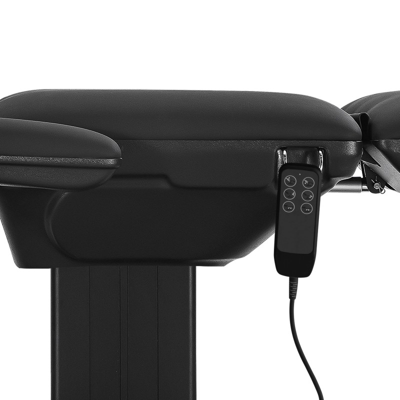 Elektryczny fotel kosmetyczny SILLON Eclipse 3 siln. czarny