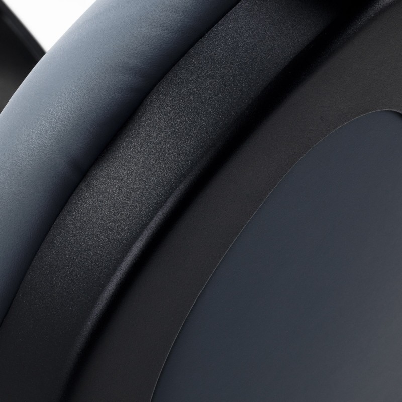 Gabbiano Fotel barberski Niccolo grafitowy bezguzikowy