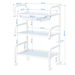 Stolik kosmetyczny Basic 121 biały