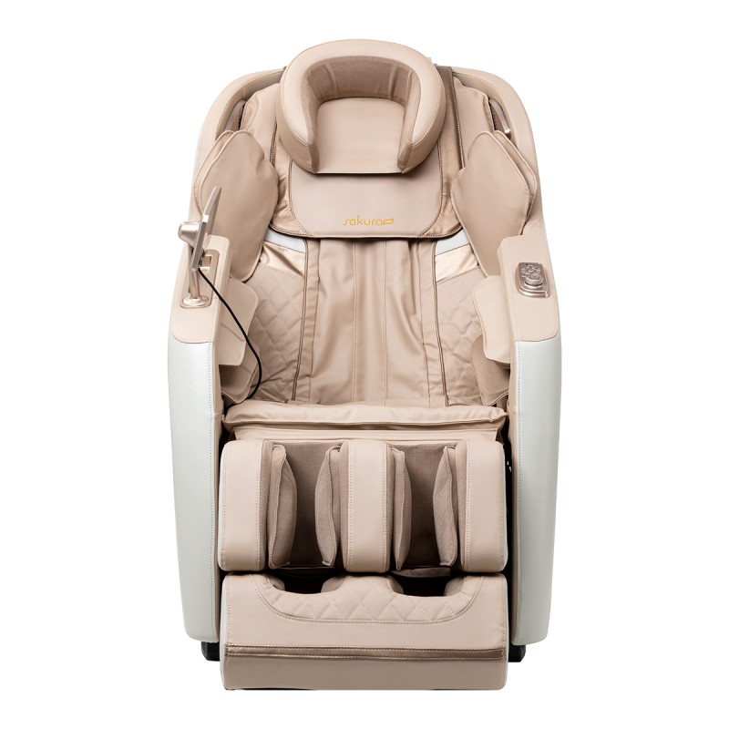 Sakura fotel masujący Prime 101 kremowo beżowy