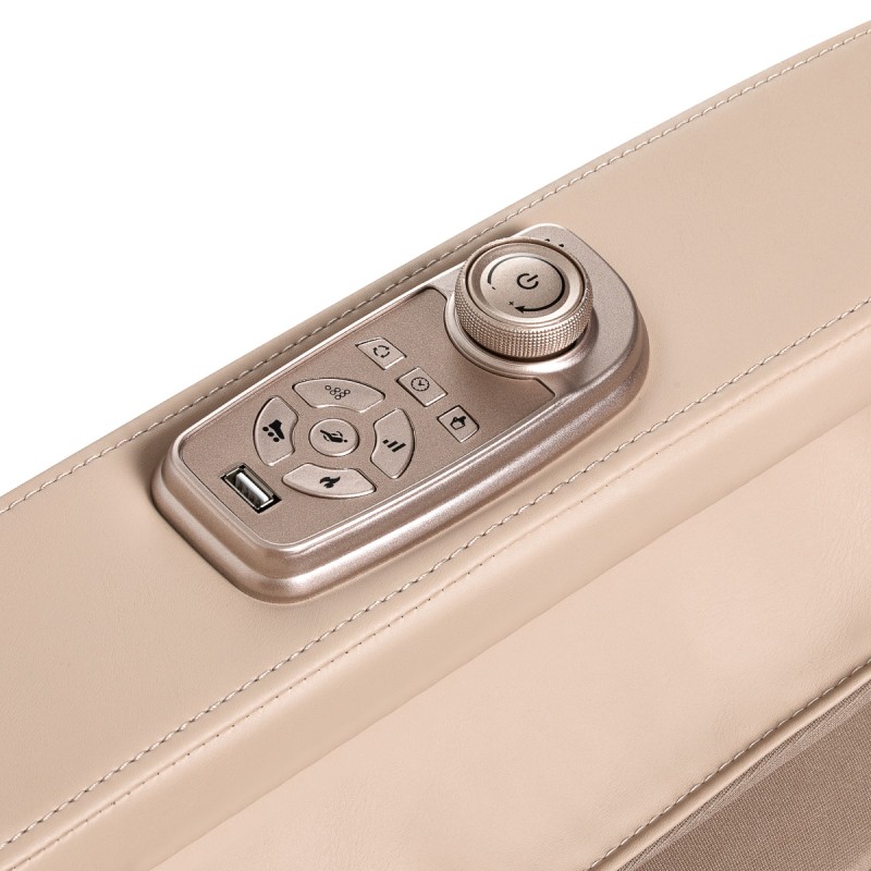 Sakura fotel masujący Prime 101 kremowo beżowy