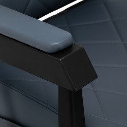 grafitowy nowoczesny fotel barberski