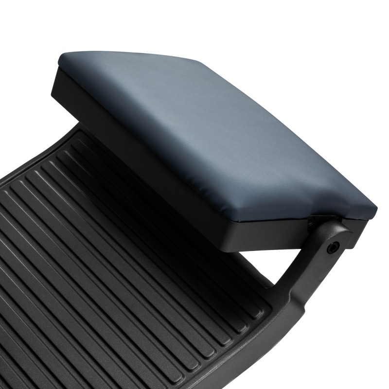 Grafitowy barberski fotel Studio Line