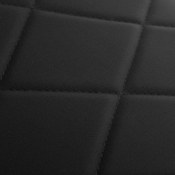 Gabbiano Fotel barberski Bruno czarny z czarną ramą