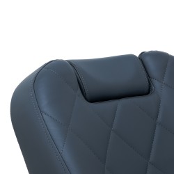 Grafitowy fotel barberski Studio Line