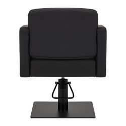 Gabbiano fotel fryzjerski Elda Czarny czarna podstawa
