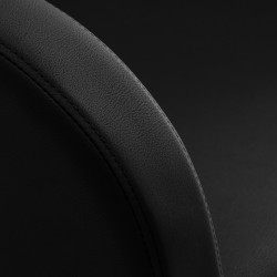 Gabbiano fotel fryzjerski Elda Czarny czarna podstawa