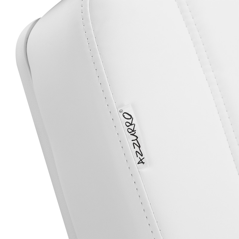 Biały elektryczny fotel do zabiegów kosmetycznych