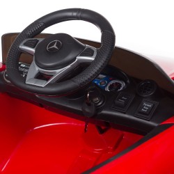 Dziecięcy Fotel Fryzjerski Mercedes Czerwony