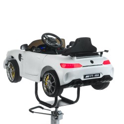 Dziecięcy Fotel Fryzjerski Mercedes Biały