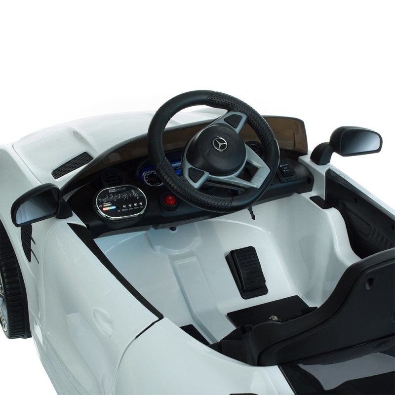 Dziecięcy Fotel Fryzjerski Mercedes Biały