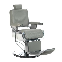 Light gray barber chair