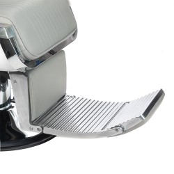 Light gray barber chair
