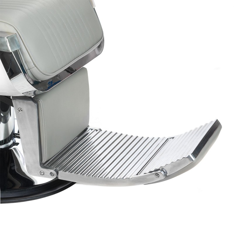 Light gray barber chair