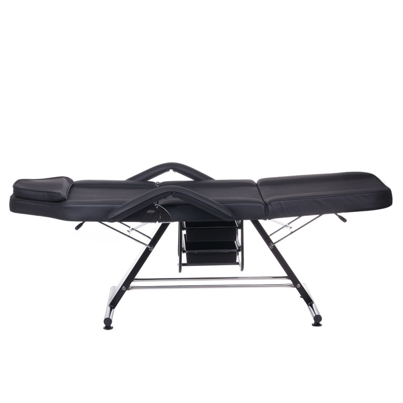 Fotel Kosmetyczny Z Kuwetami Bw-262A Czarny