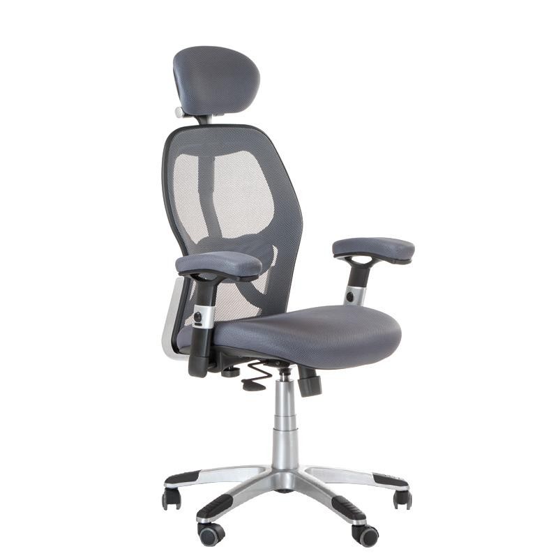 Fotel ergonomiczny CorpoComfort BX-4144 Szary -Fotele biurowe- 