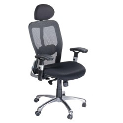 Fotel ergonomiczny CorpoComfort BX-4029A Czarny -Fotele biurowe- 