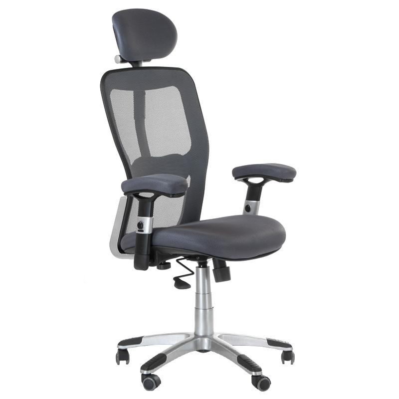 Fotel ergonomiczny CorpoComfort BX-4147 Szary -Fotele biurowe- 