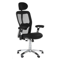 Fotel ergonomiczny CorpoComfort BX-4147 Czarny -Fotele biurowe- 