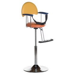 Dziecięcy fotel fryzjerski z pasami