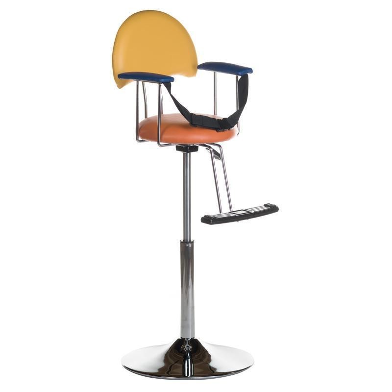 Dziecięcy fotel fryzjerski z pasami