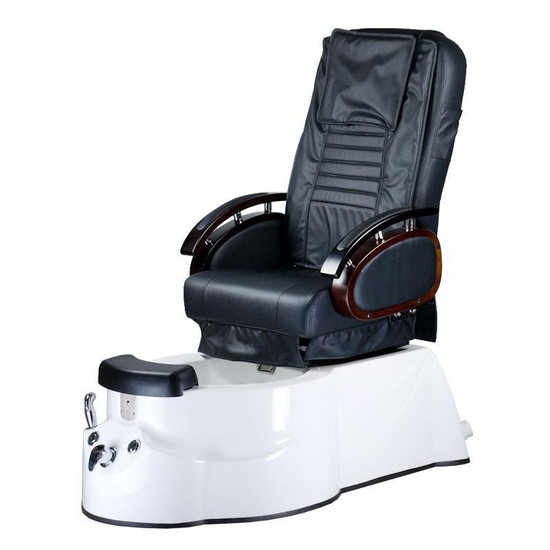 Fotel do pedicure z masażem BR-3820D Czarny -Fotele pedicure SPA- 