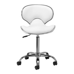 Gabbiano taboret kosmetyczny Q-4599 biały