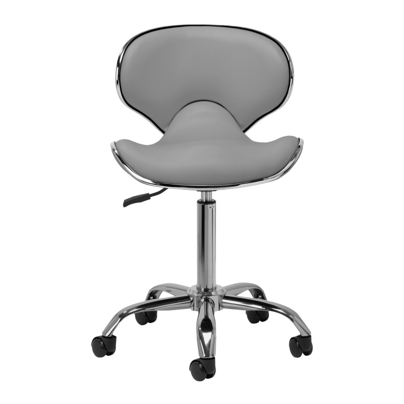 Gabbiano taboret kosmetyczny Q-4599 szary