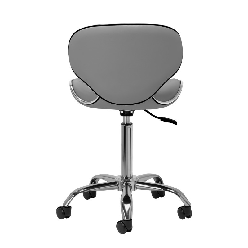 Gabbiano taboret kosmetyczny Q-4599 szary