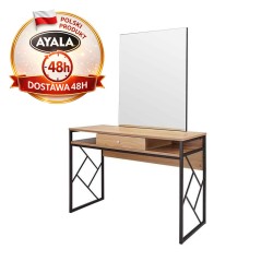 Konsoleta Fryzjerska LOFT S - Jasny Dąb - Ayala 48h