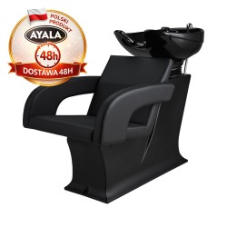 Czarna Myjnia Fryzjerska LADY Y TINA - Czarna Misa - Ayala 48h myjka fryzjerska EVERSUN