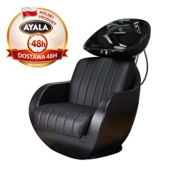 Myjnia Fryzjerska Thomas P - Czarna -  Przeszycia - Ayala 48hMMyjnia Fryzjerska Thomas P - Czarna -  Przeszycia - Ayala 48hyMyjn