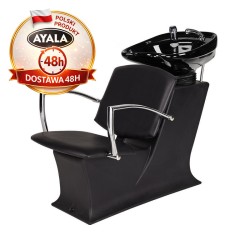 Czarna Myjnia Fryzjerska LADY Y PAKO - Czarna Misa - Ayala 48h myjka fryzjerska EVERSUN