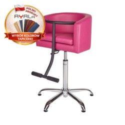 Fotel Dziecięcy Kid  Wybór Tapicerki  Ayala krzesło fryzjerskie EVERSUN